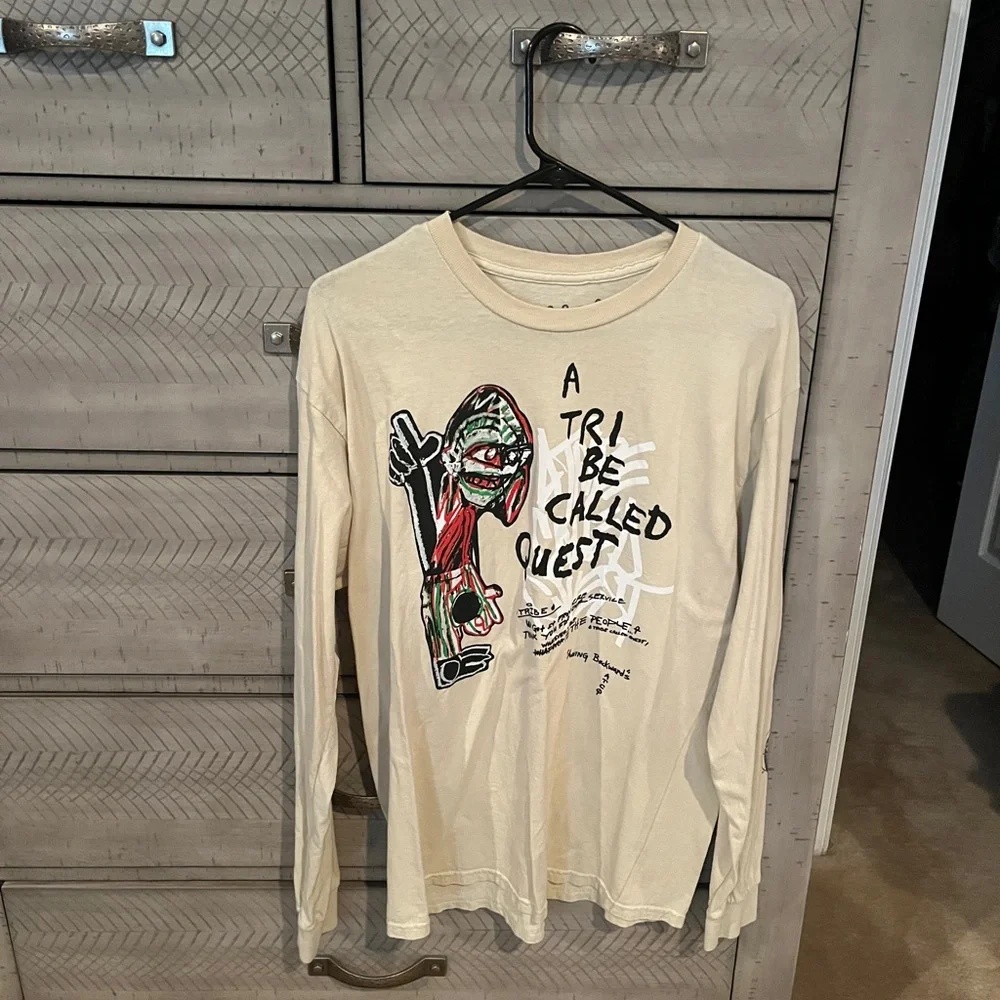 A Tribe Called Quest Graphic Long Sleeve Tee - Cream - Picture 2 of 7